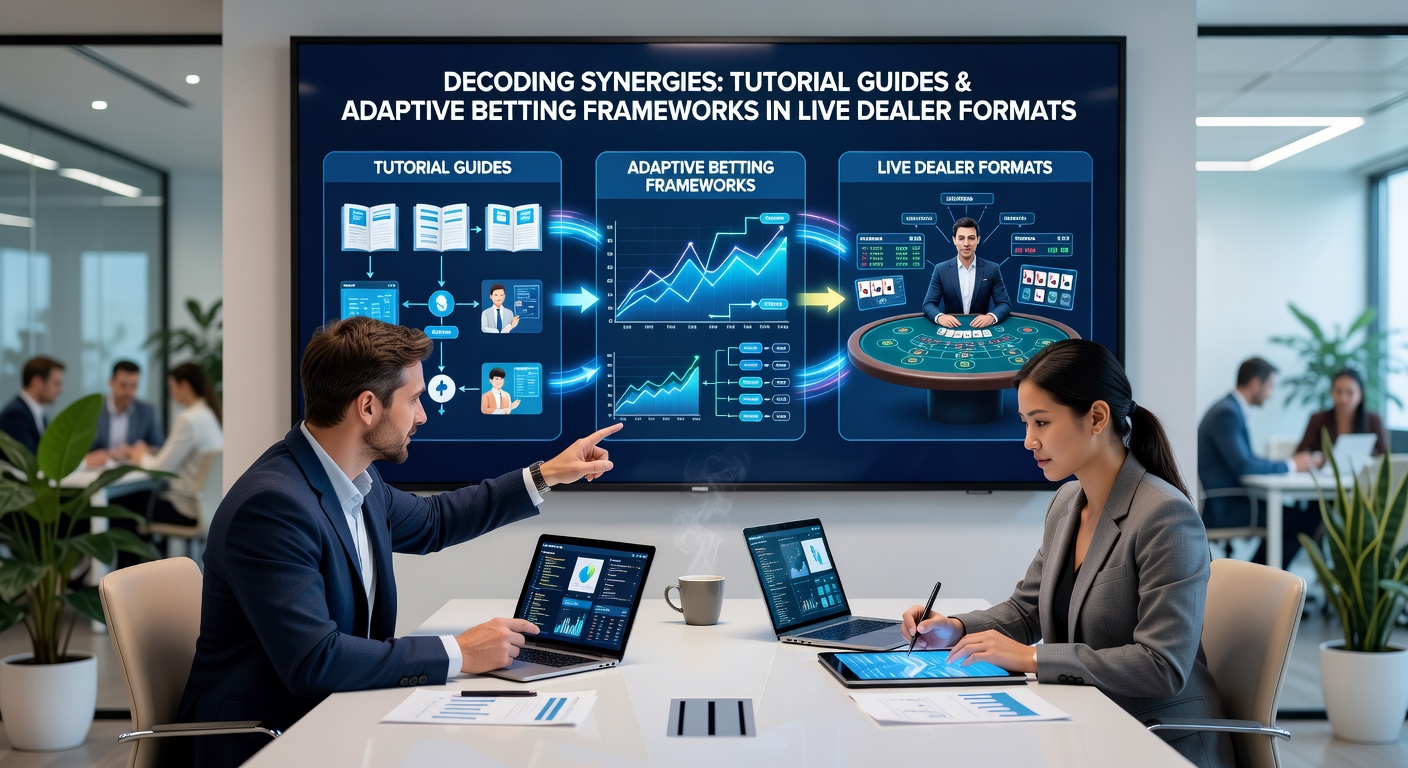 Close-up of adaptive betting dashboard displaying real-time strategy tips alongside live dealer blackjack action