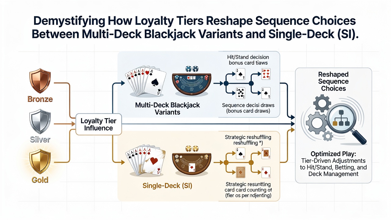 Chart displaying loyalty tier progression rates across blackjack and roulette sessions in a mobile app
