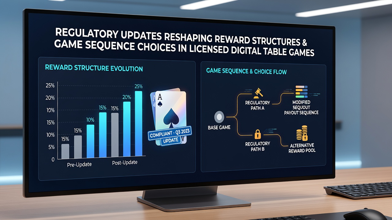 Player game sequence adjustments in regulated online environments
